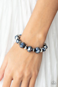 Paparazzi ~ Cosmic Cadence ~ Blue Necklace and Bracelet Set