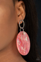Load image into Gallery viewer, Paparazzi ~ Beach Bliss ~ Orange Acrylic Post Earrings