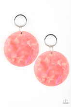 Load image into Gallery viewer, Paparazzi ~ Beach Bliss ~ Orange Acrylic Post Earrings