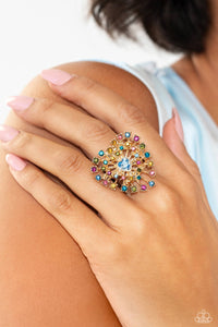 Paparazzi ~ Bewitching Beau ~ Multi Ring with Stretchy Band