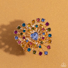 Load image into Gallery viewer, Paparazzi ~ Bewitching Beau ~ Multi Ring with Stretchy Band