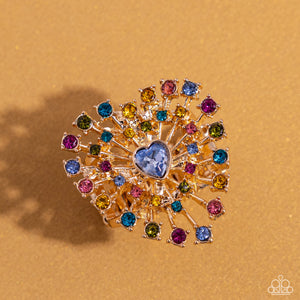Paparazzi ~ Bewitching Beau ~ Multi Ring with Stretchy Band