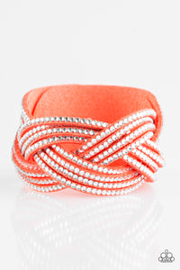 Paparazzi ~ Big City Shimmer ~ Orange Urban Bracelet