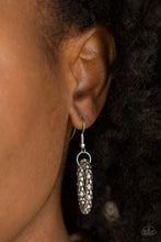 Load image into Gallery viewer, Paparazzi ~ Born Ready ~ Silver Knot Necklace Set - Klassy Jewelz Boutique