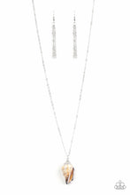 Load image into Gallery viewer, Paparazzi ~ Breaking Out Of My Shell ~ Silver Necklace Set