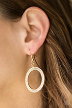 Load image into Gallery viewer, Paparazzi ~ Bubbly Babe ~ Gold Earrings
