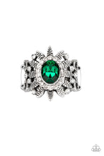 Load image into Gallery viewer, Paparazzi ~ Burn Bright ~ Green Ring with Stretchy Band