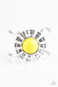 Paparazzi ~ Call Me Colorful ~ Yellow Cuff Bracelet