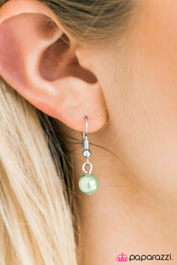 Paparazzi ~ Cant BEAD Tamed ~ Green Necklace Set