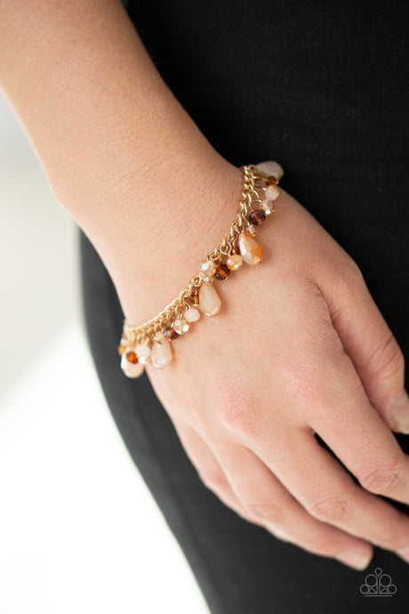 Paparazzi ~ Catwalk Crawl ~ Gold Bracelet