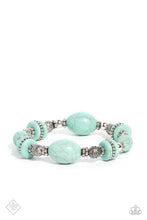 Load image into Gallery viewer, Paparazzi ~ Nile River Redux ~ Blue Necklace and Bracelet Set (Fashion Fix Exclusive)