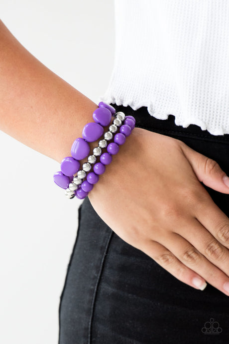 Paparazzi ~ Color Venture ~ Purple Bracelet