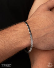 Load image into Gallery viewer, Paparazzi ~ Conventional Courtesy ~ Men's Silver Urban Bracelet