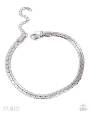 Load image into Gallery viewer, Paparazzi ~ Conventional Courtesy ~ Men's Silver Urban Bracelet