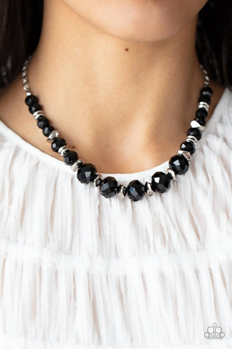 Paparazzi ~ Cosmic Cadence ~ Black Necklace and Bracelet Set