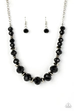 Load image into Gallery viewer, Paparazzi ~ Cosmic Cadence ~ Black Necklace and Bracelet Set