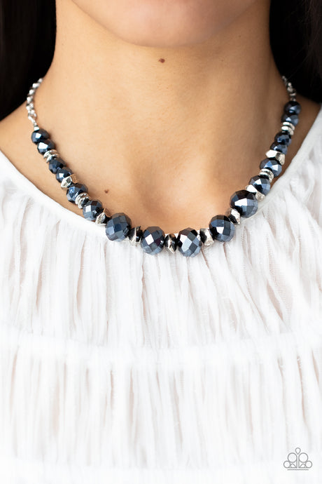 Paparazzi ~ Cosmic Cadence ~ Blue Necklace and Bracelet Set