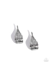 Load image into Gallery viewer, Paparazzi ~ Curly Comfort ~ Silver Post Earrings