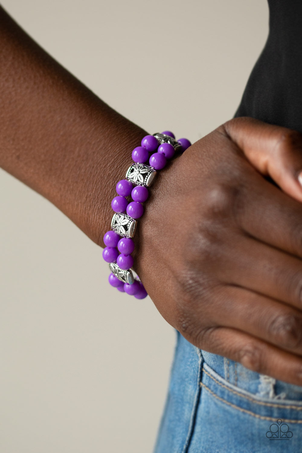 Paparazzi ~ Daisy Debutante ~ Purple Bracelet