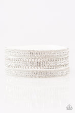 Load image into Gallery viewer, Paparazzi ~ Dangerously Drama Queen ~ White Urban Bracelet