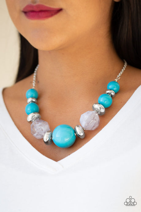 Paparazzi ~ Daytime Drama ~ Blue Necklace Set