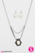 Load image into Gallery viewer, Paparazzi ~ Desert Soul ~ White Necklace Set - Klassy Jewelz Boutique