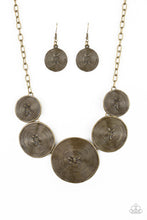 Load image into Gallery viewer, Paparazzi ~ Deserves A Medal ~ Brass Necklace Set