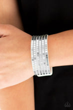 Load image into Gallery viewer, Paparazzi ~ Disco Dazzle ~ White Urban Bracelet