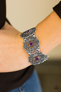 Paparazzi ~ EMPRESS-ive Shimmer ~ Purple Bracelet