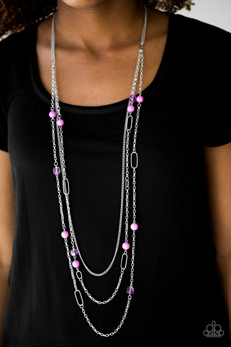 Paparazzi ~ East Coast Classic ~ Purple Necklace Set