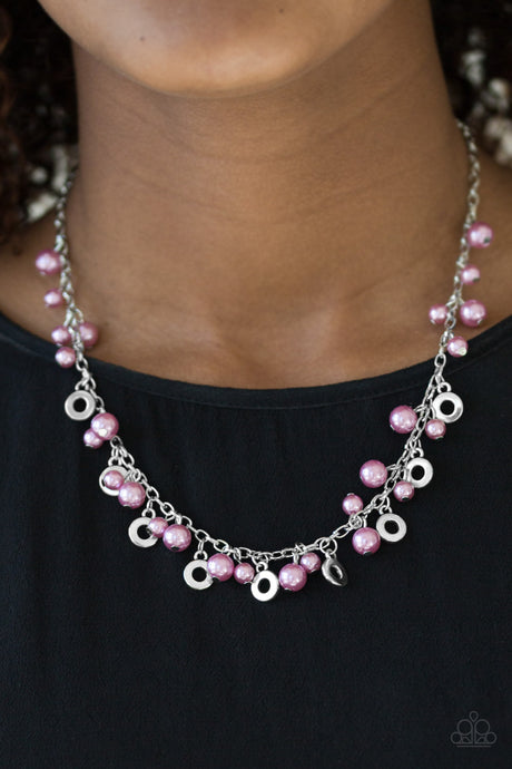 Paparazzi ~ Elegant Ensemble ~ Purple Necklace Set