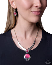 Load image into Gallery viewer, Paparazzi ~ Elite Effulgence ~ Pink Necklace Set