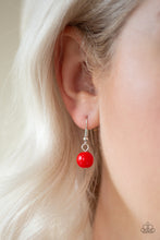 Load image into Gallery viewer, Paparazzi ~ Everyday Eye Candy ~ Red Necklace Set