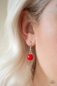 Paparazzi ~ Everyday Eye Candy ~ Red Necklace Set