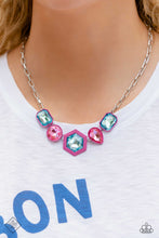 Load image into Gallery viewer, Paparazzi ~ Sunset Sightings ~ Fashion Fix  Complete Trend Blend ~ Pink Necklace Set