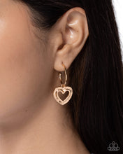 Load image into Gallery viewer, Paparazzi ~ Extraordinary Eternity ~ Gold Hoop Earrings - Klassy Jewelz Boutique