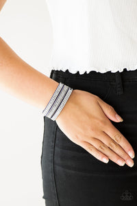 Paparazzi ~ Fashion Fanatic ~ Blue Urban Bracelet