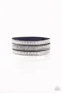 Paparazzi ~ Fashion Fanatic ~ Blue Urban Bracelet