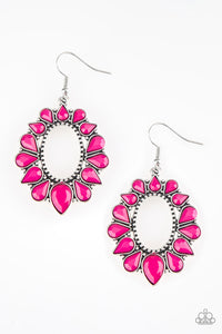 Paparazzi ~ Fashionista Flavor ~ Pink Earrings