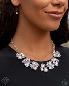 Paparazzi ~ Fiercely 5th Avenue ~ Fashion Fix Complete Trend Blend ~ White Necklace Set