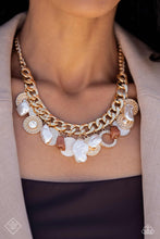 Load image into Gallery viewer, Paparazzi ~ Fiercely 5th Avenue ~ Fashion Fix  Complete Trend Blend ~ Gold Necklace Set