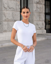 Load image into Gallery viewer, Paparazzi ~ Fiercely 5th Avenue ~ Fashion Fix Complete Trend Blend ~ Blue Necklace Set