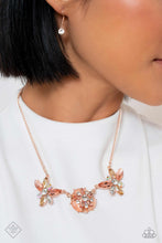 Load image into Gallery viewer, Paparazzi ~ Fiercely 5th Avenue ~ Fashion Fix Complete Trend Blend ~ Rose Gold Necklace Set