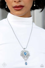 Load image into Gallery viewer, Paparazzi ~ Fiercely 5th Avenue ~ Fashion Fix Complete Trend Blend ~ Blue Necklace Set