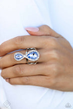 Load image into Gallery viewer, Paparazzi ~ Fiercely 5th Avenue ~ Fashion Fix Complete Trend Blend ~ Blue Necklace Set
