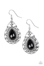Load image into Gallery viewer, Paparazzi ~ Flirty Finesse ~ Black Earrings