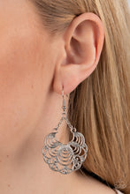 Load image into Gallery viewer, Paparazzi ~ Frilly Finesse ~ Silver Earrings