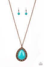 Load image into Gallery viewer, Paparazzi ~ Full Frontier ~ Copper Necklace Set