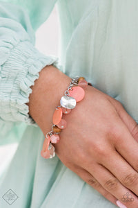 Paparazzi ~ Glimpses of Malibu ~ Fashion Fix Complete Trend Blend ~ Orange Necklace Set