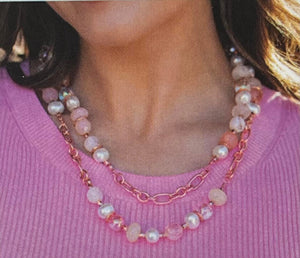 Paparazzi ~ Glimpses of Malibu ~ Fashion Fix Complete Trend Blend ~ Copper Necklace Set